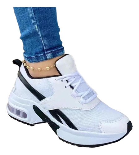 Zapatillas De Gran Tamaño Para Mujer, De Moda, Con Parte Baj