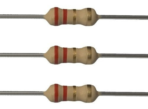 Resistencia 2w 2.2 Ohms 2e2 2r2 5% Pack X10