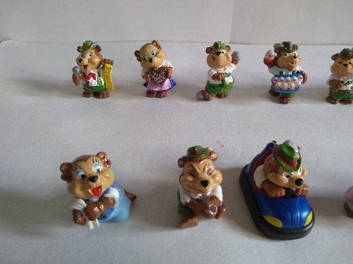 Linda Coleção De Ursinhos Kinder Ovo Lata 6 (Usado)