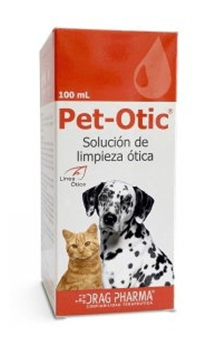 Pet-otic Limpiador Ótico 100 Ml Perro Y Gatos