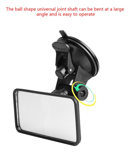 * Monitor Ajustable Niños Con Espejo Retrovisor Para