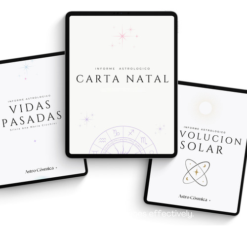 Pack Astrológico 3 En 1: Pasado, Presente Y Futuro