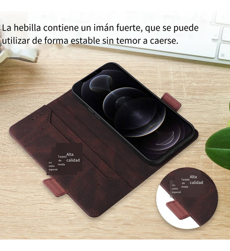 Funda De Piel For Samsung Galaxy A03 Core/a23, 4, 5 G/m53,