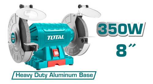 Esmeriladora Amoladora De Banco Piedra 350w 200mm Total