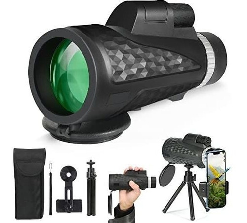 Monocular -16x55 Monocular Zoom Óptico Hd Impermeable Y Visi