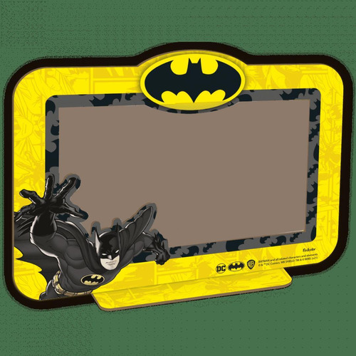 Porta-retrato Batman Personalizado 27x18cm - Festcolor