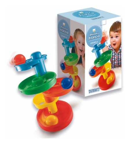 Set Didactico Bebe Gira Bolas Juego Recorrido Duravit 676