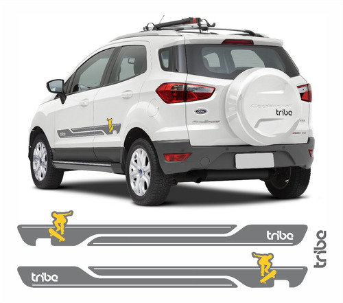 Faixa Lateral Tribe Skate Nova Ford Ecosport Eco21