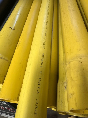 Tubo An 50mm X 3mts Pvc 2 Pulgadas