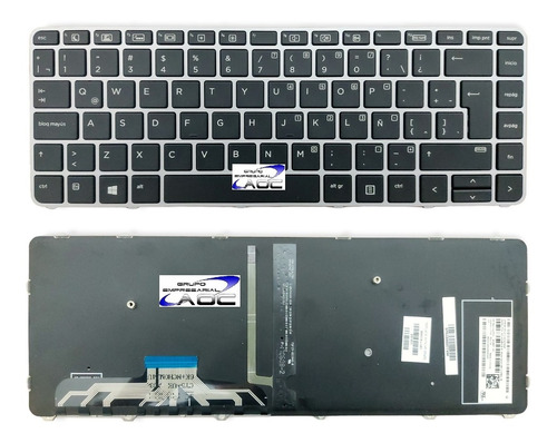 Teclado Para Hp Elitebook Folio 1040 G3 Español Retro