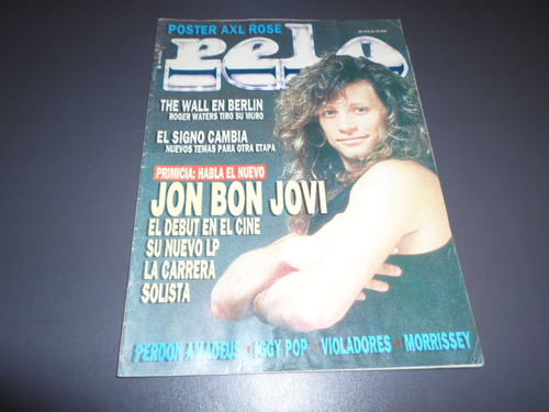 Pelo 375 Bon Jovi Iggy Pop Morrissey Guns N Roses Poster