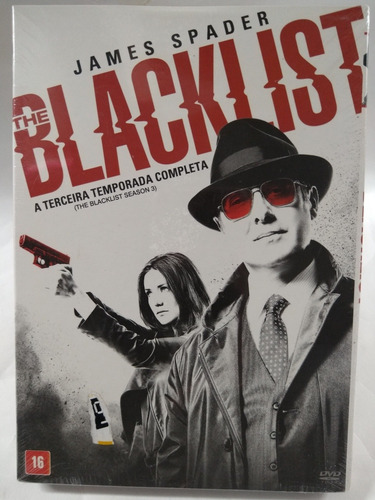 Dvd Box The Blacklist 3° Temporada Completa
