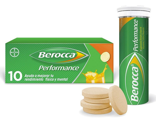 Berocca Performance 10 Comp Eferv Vitaminas Y Minerales