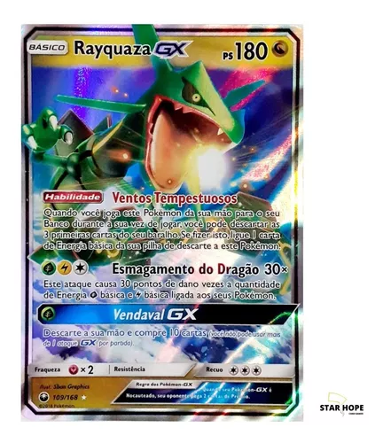 Rayquaza-GX (#177/168) - Epic Game - A loja de card game mais ÉPICA do  Brasil!