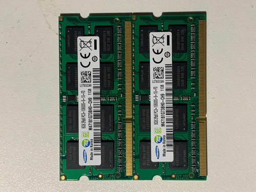 Memoria Ram 16gb (2x 8gb) Pc3 10600 Samsung Para Macbook Pro