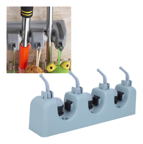 Para Soporte Para Escobas, Colgador De Pared Para Mopa,