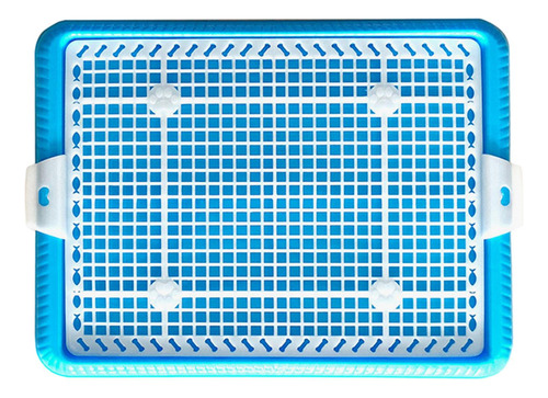 Bandeja Para Orinal Para Perros Y Cachorros, Bandeja De Azul