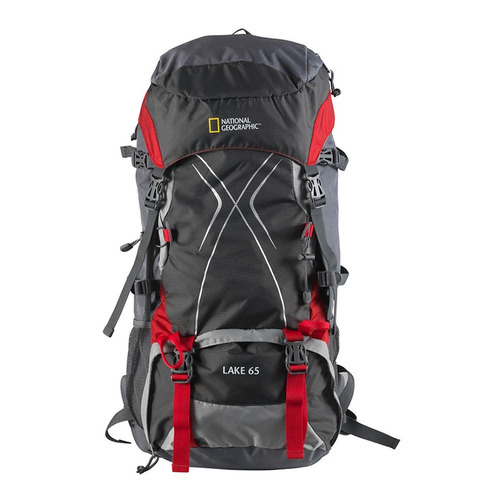 Imagen 1 de 8 de Mochila National Geographic Camping Mochilero Viaje 65 Lts