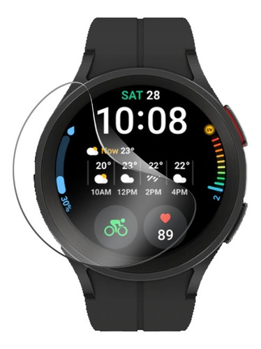 Imagen 1 de 4 de Lamina Hidrogel Para Samsung Watch 5 Pro De 45mm Rock Space