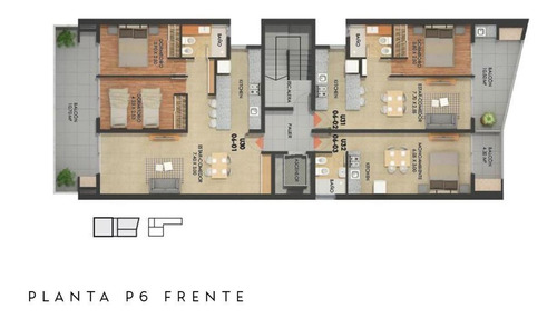 Imagen 30 de 33 de Monoambientes Y 1 Dormitorios Con Patio, Terraza Y Parrilla