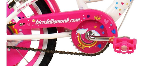 Imagen 2 de 4 de Bicicleta Para Niña Rodada 16 Monk Shon