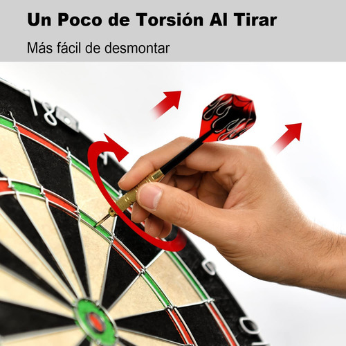 Dardos Profesionales De Punta De Acero 18 Piezas Para Interi