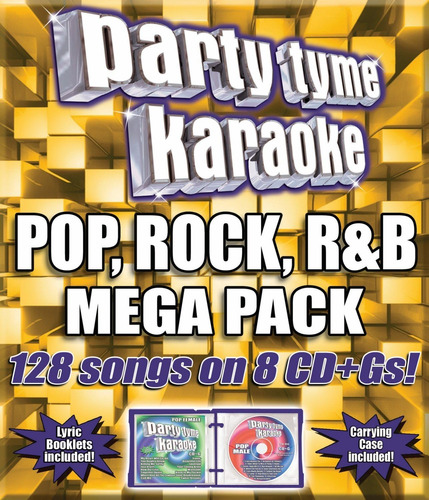 Cd: Party Tyme Karaoke - Mega Pack De Pop, Rock Y R&b (128 C