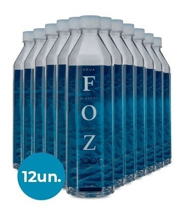 Imagem 1 de 1 de Foz Água Mineral Natural Alcalina 500 Ml - Caixa 12 Unidades