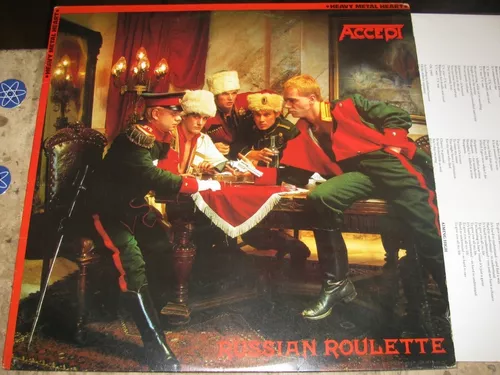 Lp Accept - Russian Roulette (1986) C/ Udo + Encarte