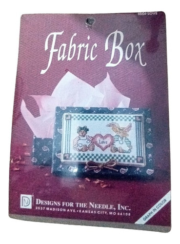 Kit De Bordado Neddle -fabric Box  8.89x12.7