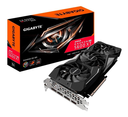 Placa de vídeo AMD Gigabyte  Gaming Radeon RX 5600 Series RX 5600 XT GV-R56XTGAMING OC-6GD OC Edition 6GB