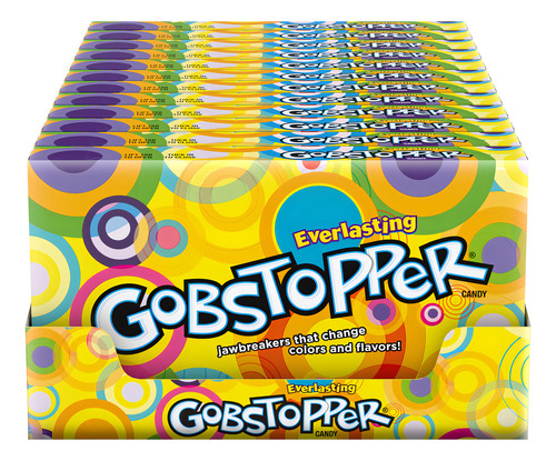 Gobstopper Dulces Duros, Caja De 5 Oz 12 Unid