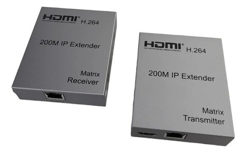 Hdmi Extender Rj45 Extension 200metros Ip 1080p
