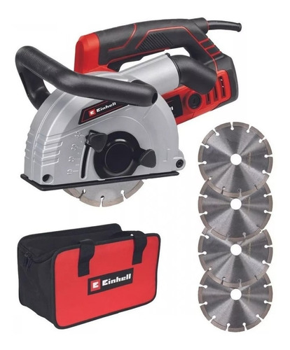 Acanaladora Muros Pared Einhell Te-ma 1700w +2 Discos +bolso