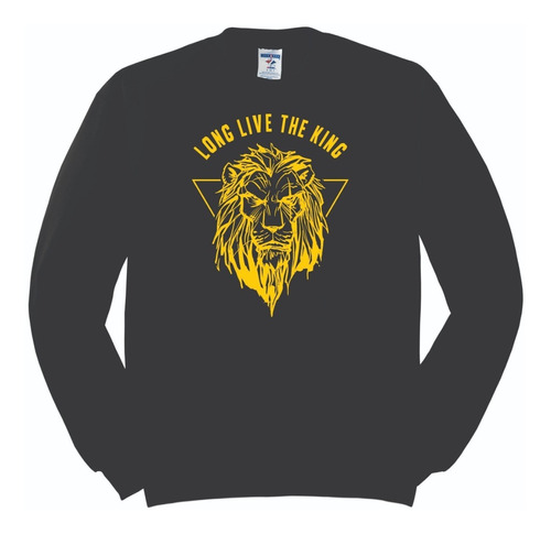 Sudadera Rey Leon Scar Long Live The King Larga Vida Al Rey