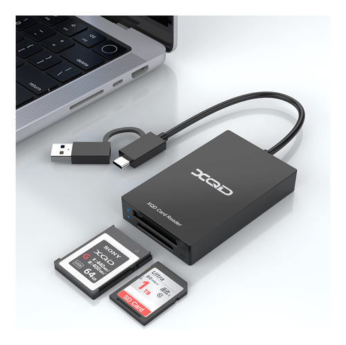 Lector Tarjeta Xqd Memoria Usb 3.0 5 Gpbs Super Speed Para G