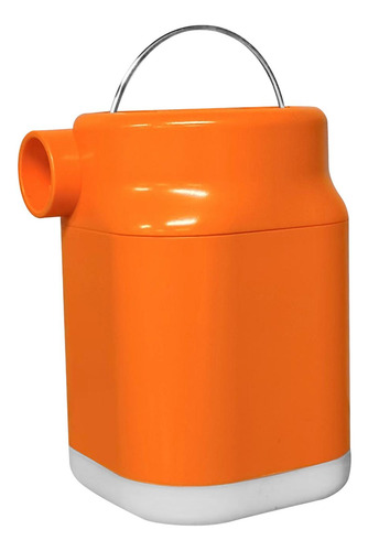 Potente Inflador Eléctrico Para Actividades Al Rojo Naranja