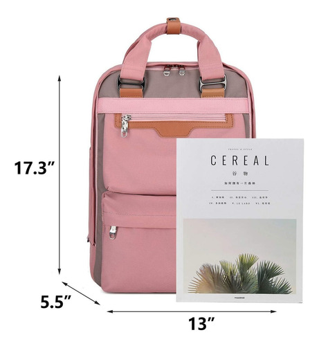 Mochila Portátil Mujer De 15 6 Pulgadas Mochila De Vi...