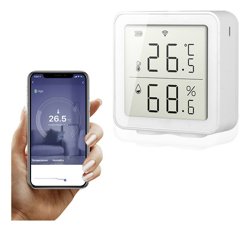 Sensor De Temperatura Y Humedad Para Termómetro Wifi Inalámb