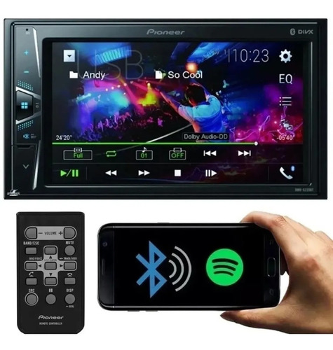 Central Multimidia Dmh-g228bt 6.2 Touchscreen Pioneer