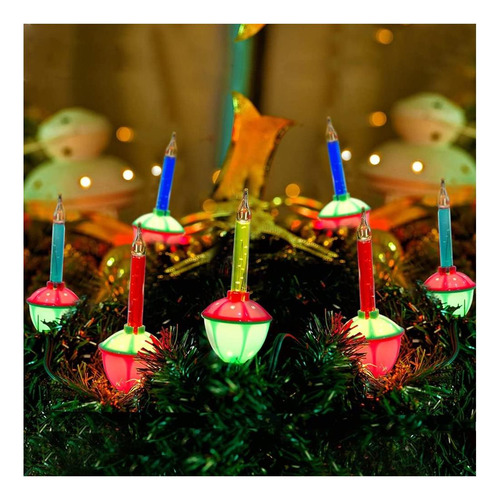 Luces De Burbujas De Navidad De Pallerina Multicolor, 11 De