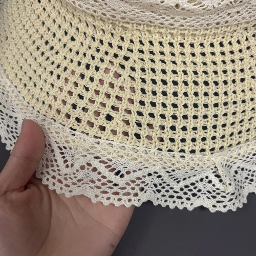 Sombrero De Paja De Playa Con Protección Solar De Verano Con