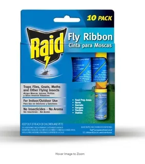Raid Cinta Para Atrapar Moscas Fly Ribbon Americano