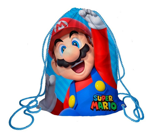 34 Morrales Dulceros Personalizados Fiestas Mario Bros