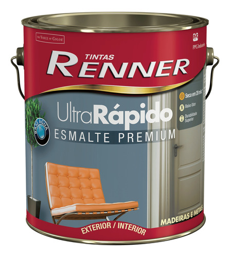 Pintura Esmalte Ultra Rapido 3.6 Lts - Color Store Pinturas