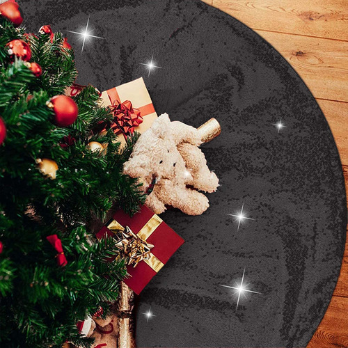 Falda De Árbol Para Decoración Navideña, 36 Pulgadas, Lentej