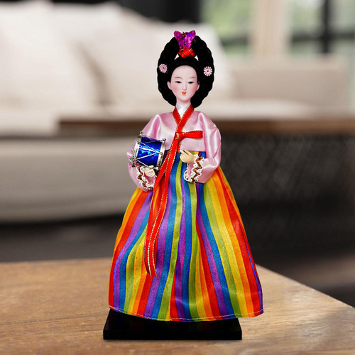 Nuevo 12\estatua De Escultura De Muñeca Geisha Coreana Para