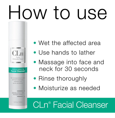 Limpador Facial Cln Hydrating Com Glicerina 100ml Fragrance-