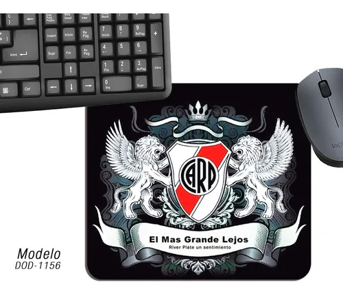 Mouse Pad River Plate Escudo Remera Diseño Regalo Amigo 1156