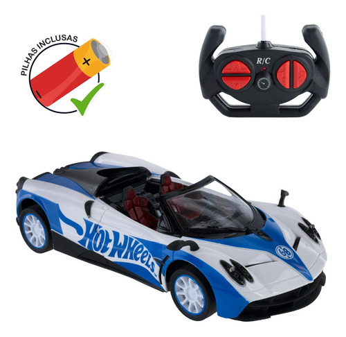 Veiculo Outbreak - Rc 7 Func - Hot Wheels - Pilhas Inclusas
